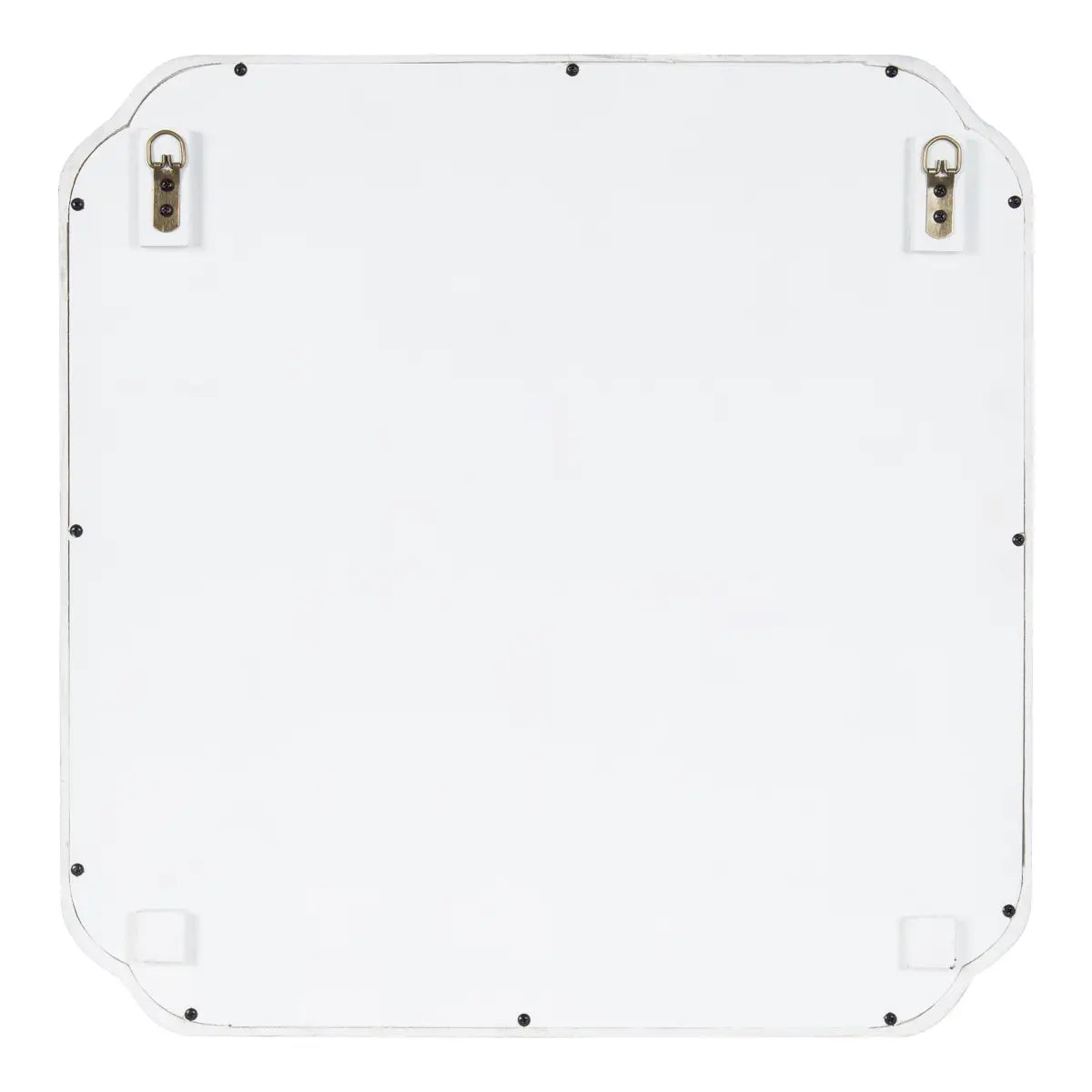 Marston Wood Wall Mirror with Rounded Corners - kateandlaurel