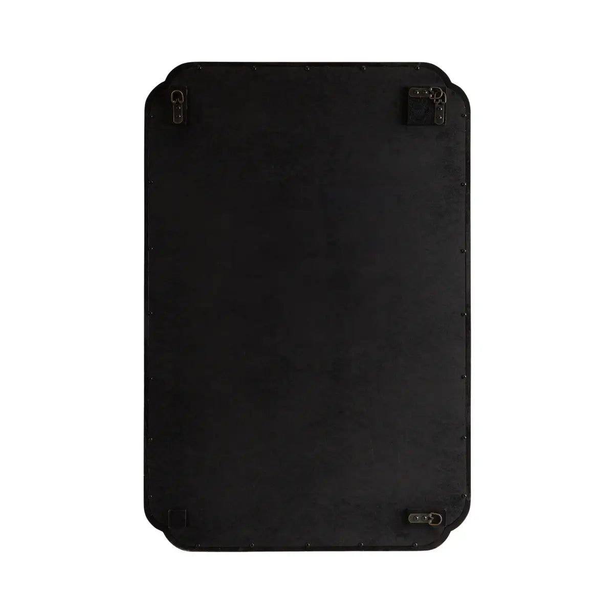 Marston Wood Wall Mirror with Rounded Corners - kateandlaurel