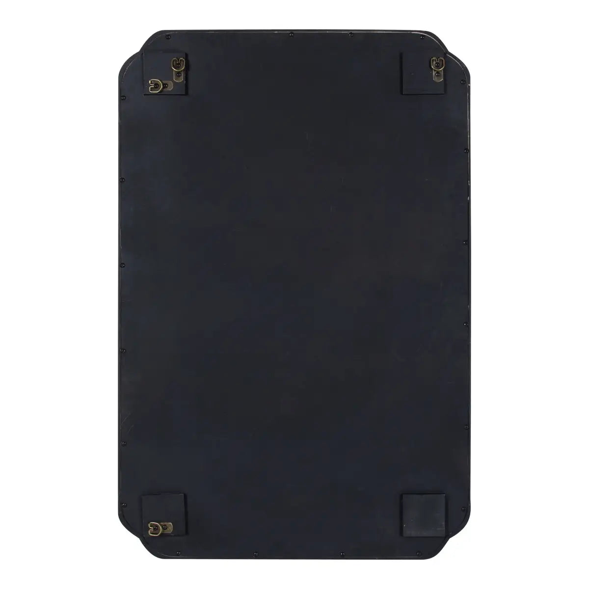 Marston Wood Wall Mirror with Rounded Corners - kateandlaurel