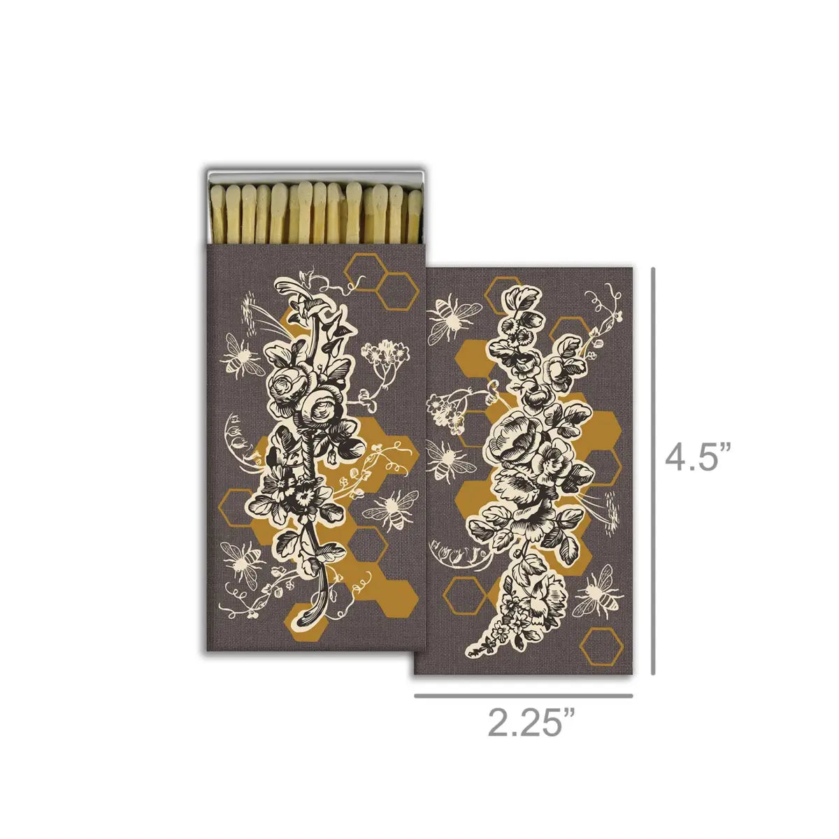 Matches in Decorative Box - Bee Bouquet - HomArt