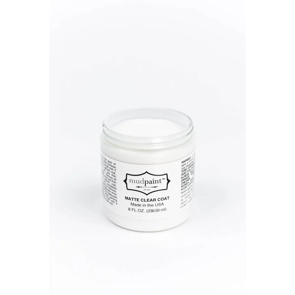 Matte Finish Clear Coat - 8 oz. - MudPaint