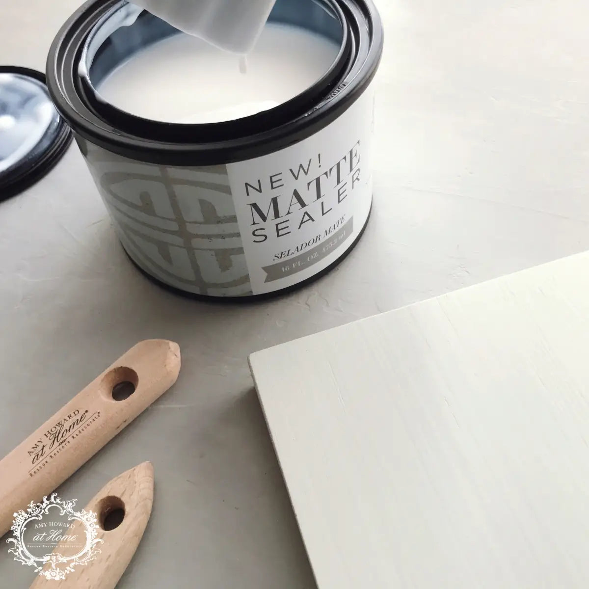 Matte Sealer for Paint or Refinishing Projects - Amy Howard At Home