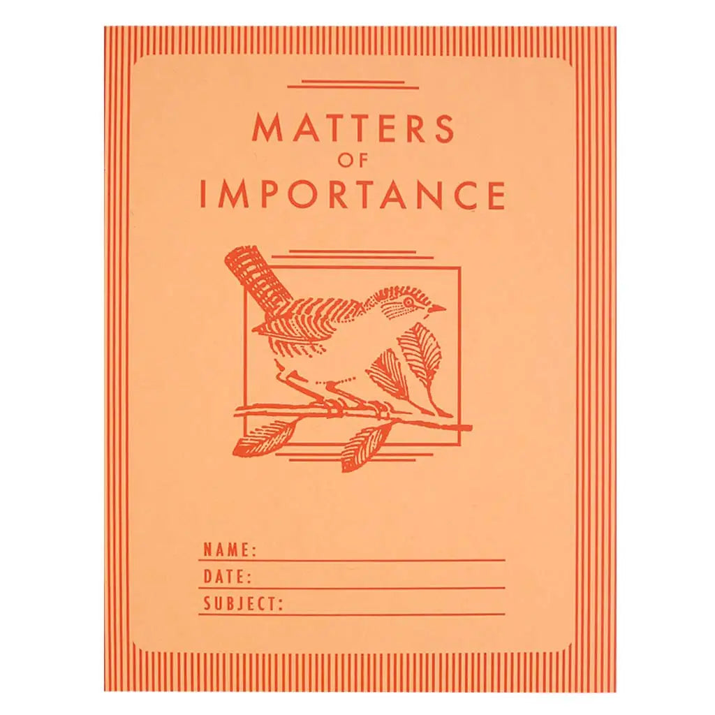 Matters of Importance Notebook - The Regional Assembly of Text