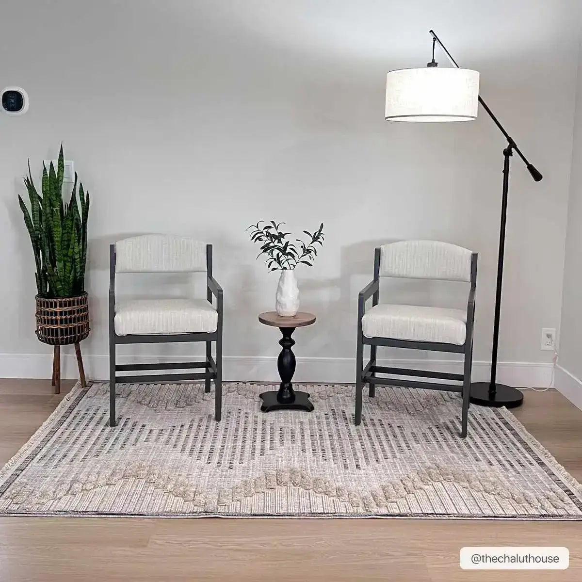 Maulawin Cream High-Low Area Rug - Boutique Rugs