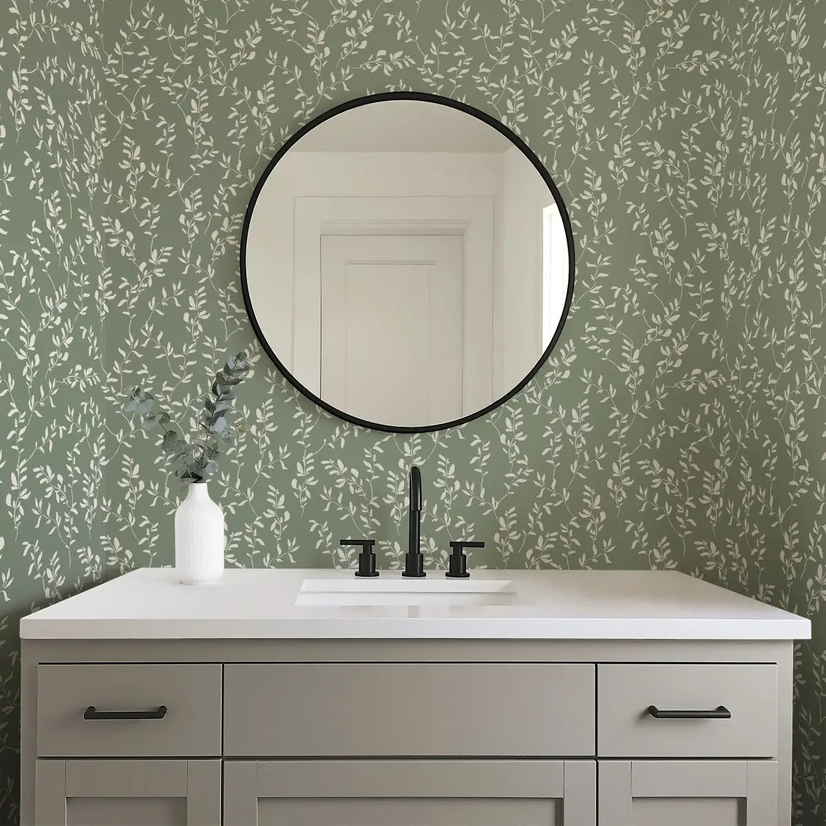 Maxine Wallpaper - Quiet Branches - by Creating to Love - Loomwell Home Goods