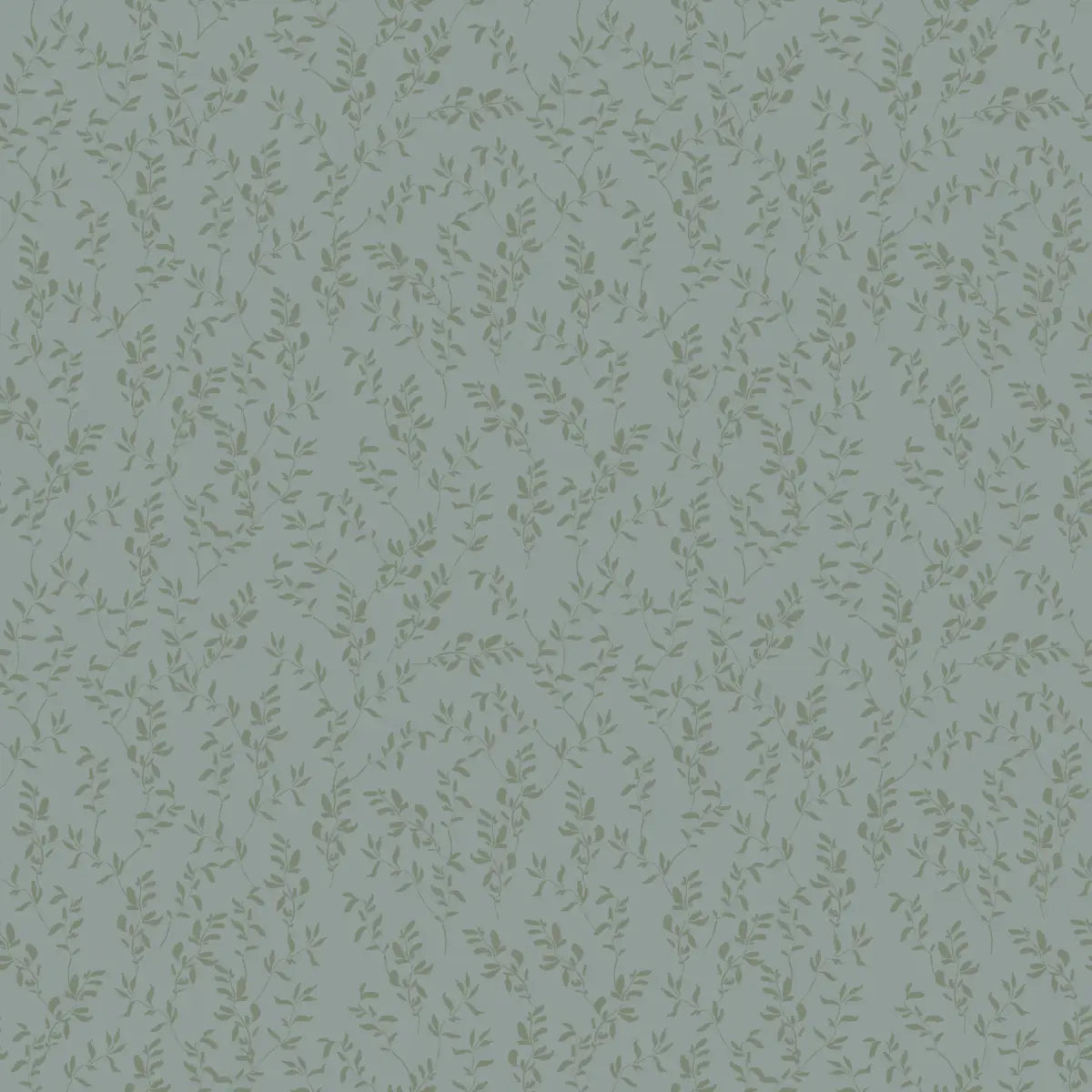 Maxine Wallpaper - Quiet Branches - by Creating to Love - Sample 1 foot by 1 foot / Blue and Green - Loomwell Home Goods