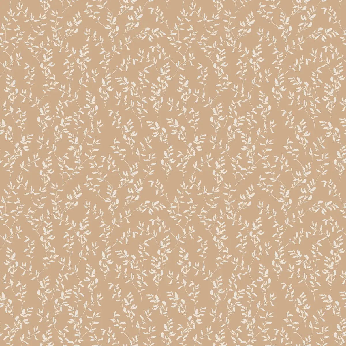 Maxine Wallpaper - Quiet Branches - by Creating to Love - Sample 1 foot by 1 foot / Mustard - Loomwell Home Goods