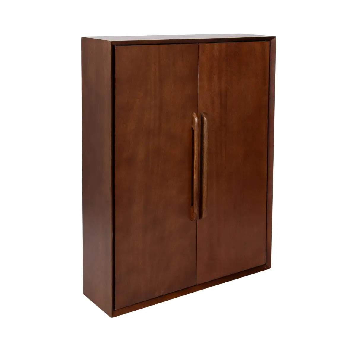 McCutcheon Floating Bathroom Cabinet - Walnut Brown - kateandlaurel