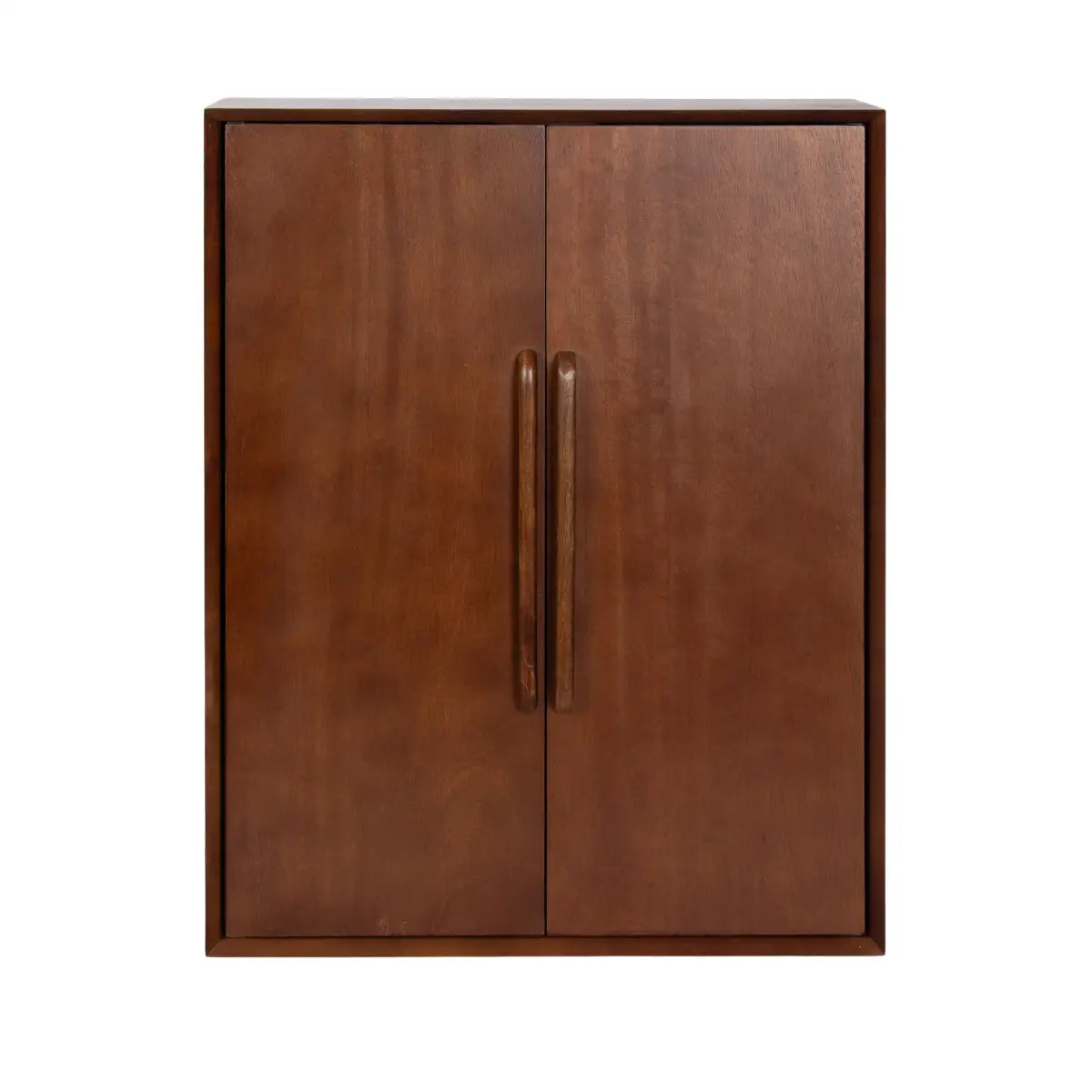 McCutcheon Floating Bathroom Cabinet - Walnut Brown - kateandlaurel