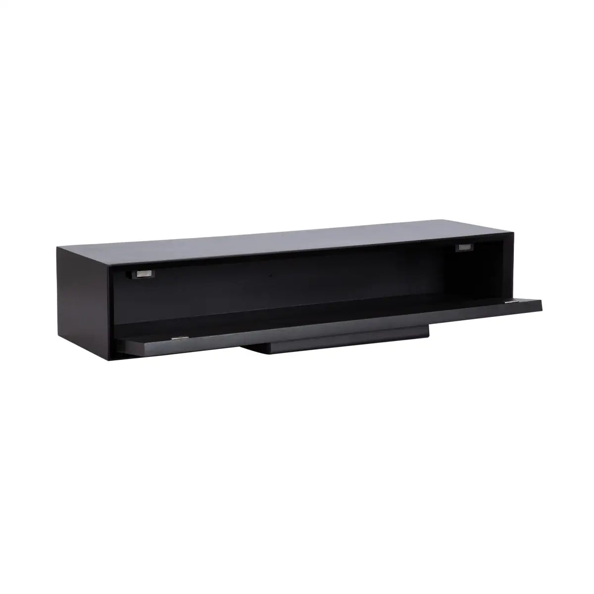 McCutcheon Floating Console Table with Flip Storage - kateandlaurel
