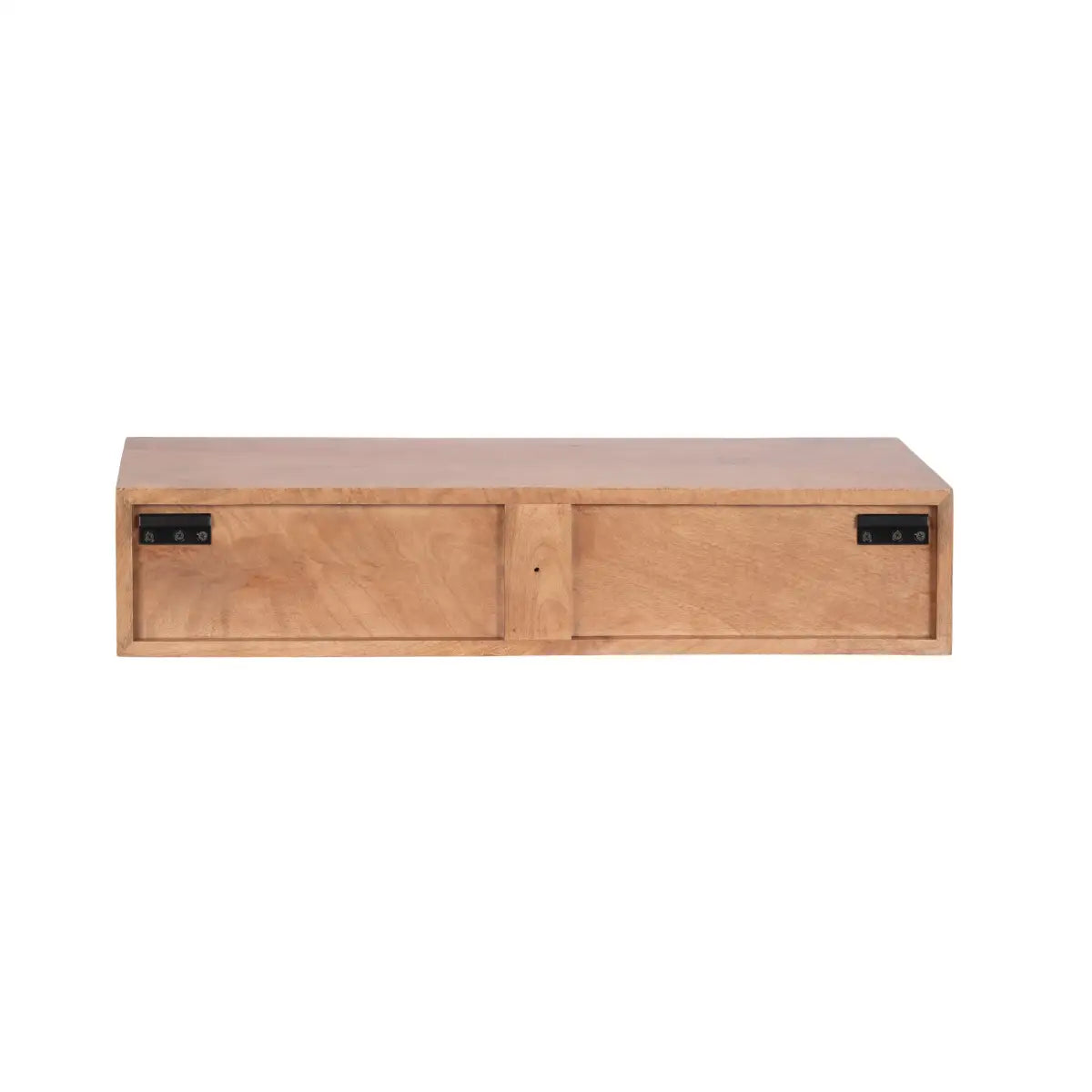 McCutcheon Floating Console Table with Flip Storage - kateandlaurel