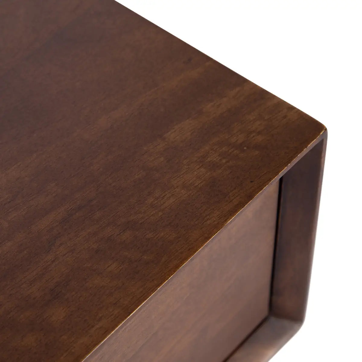 McCutcheon Floating Console Table with Flip Storage - kateandlaurel