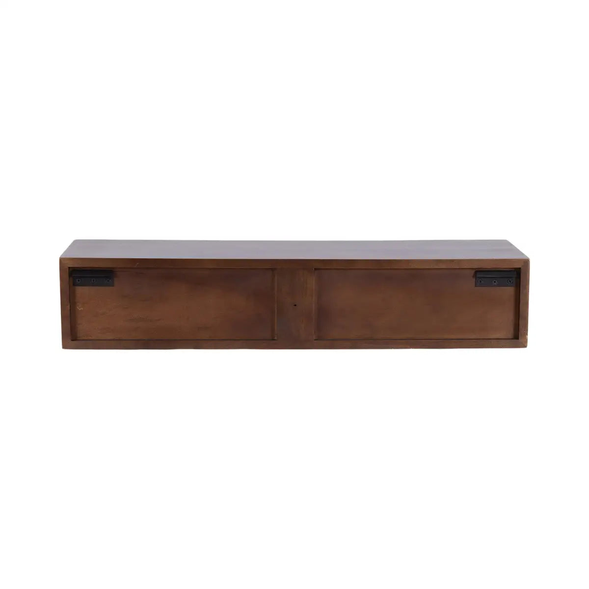 McCutcheon Floating Console Table with Flip Storage - kateandlaurel
