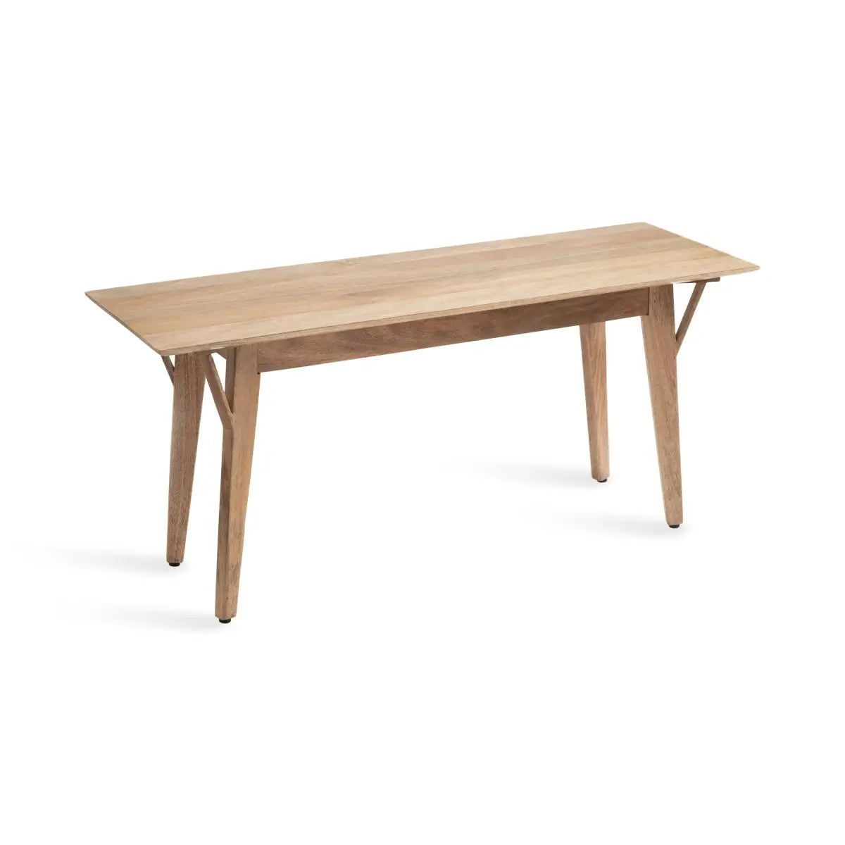 McCutcheon Rectangle Wooden Bench - Natural - kateandlaurel