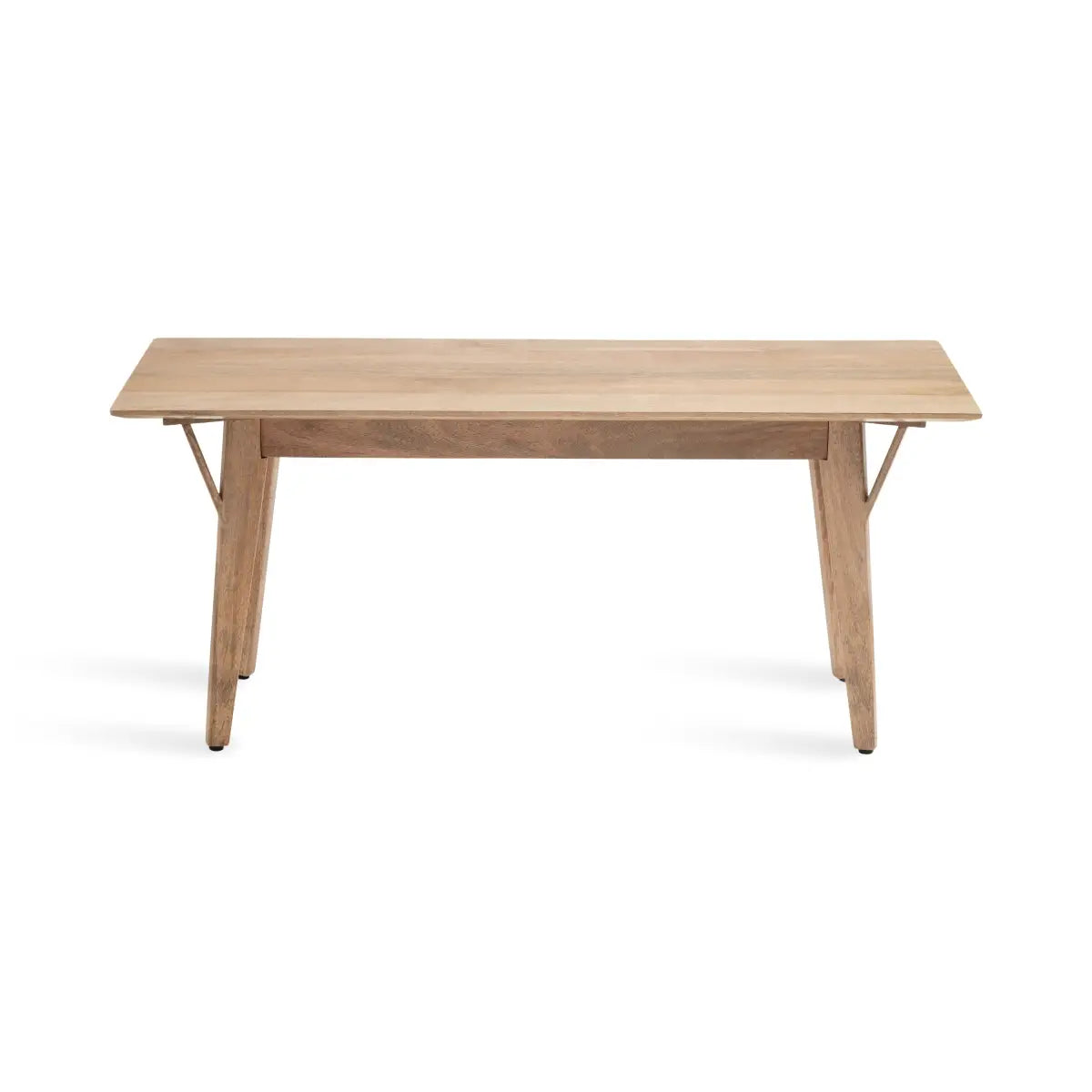 McCutcheon Rectangle Wooden Bench - Natural - kateandlaurel
