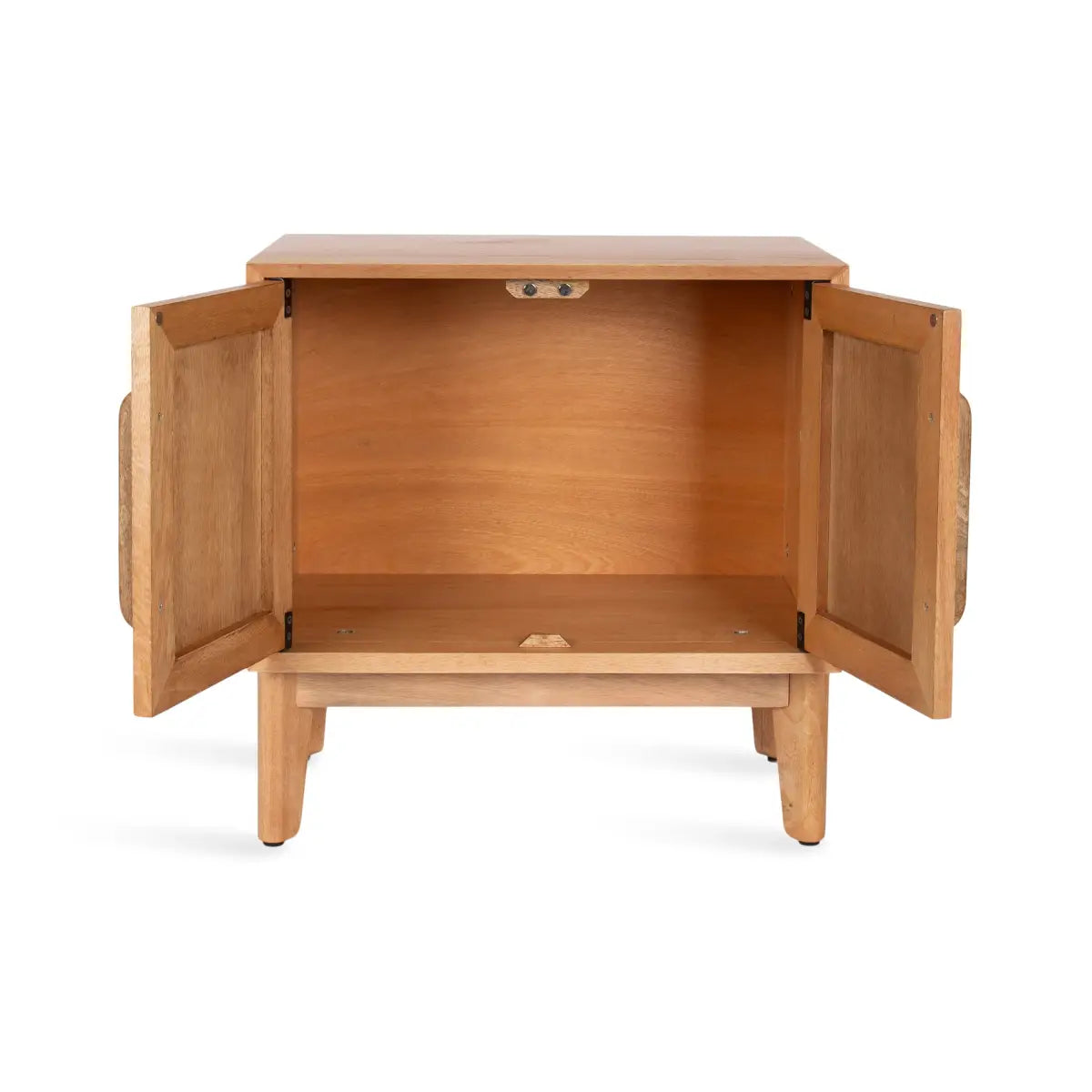 McCutcheon Side Table Cabinet with Storage - kateandlaurel
