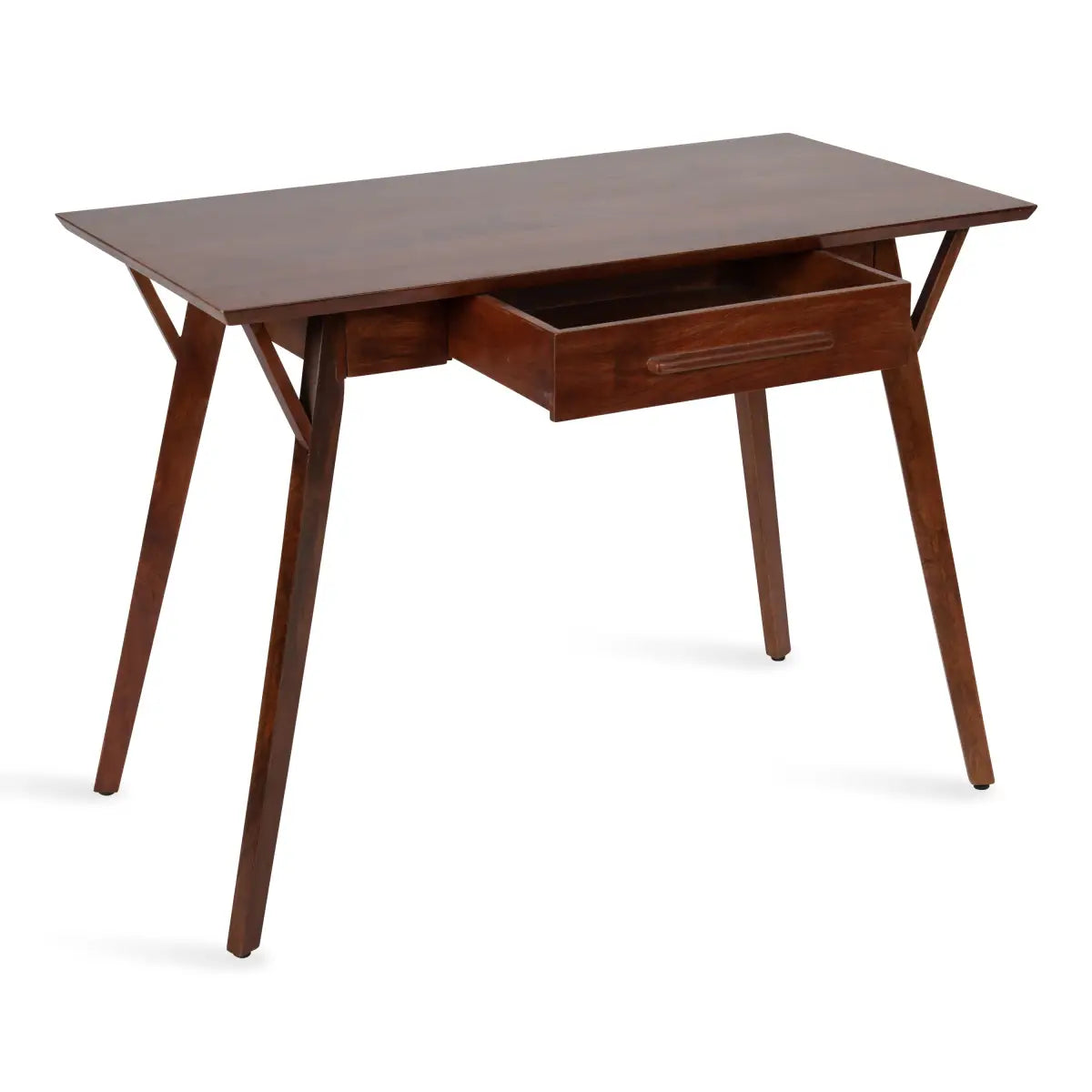 McCutcheon Simple Wood Desk with Drawer - kateandlaurel