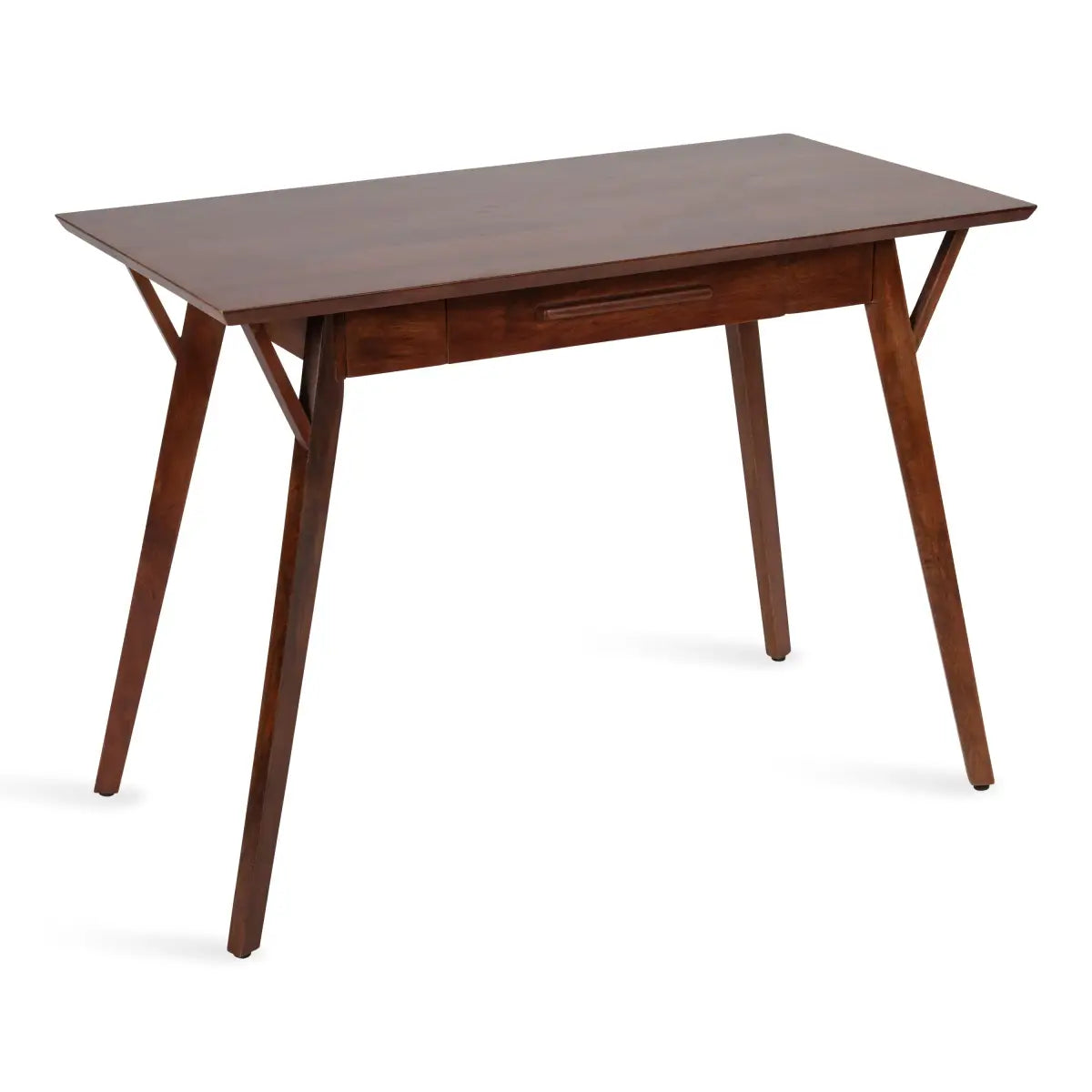 McCutcheon Simple Wood Desk with Drawer - kateandlaurel