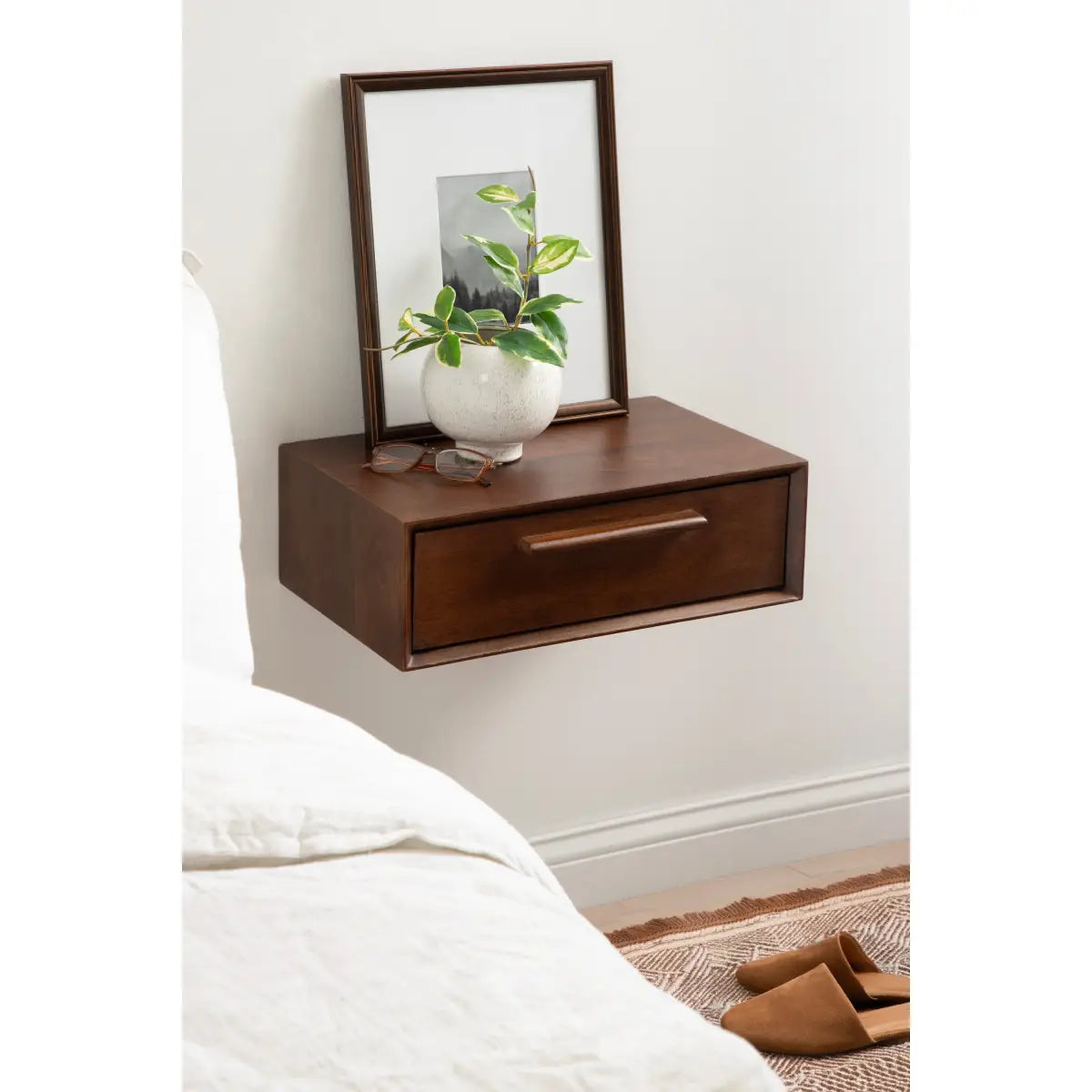 McCutcheon Wood Storage Shelf - Wall Mount - kateandlaurel