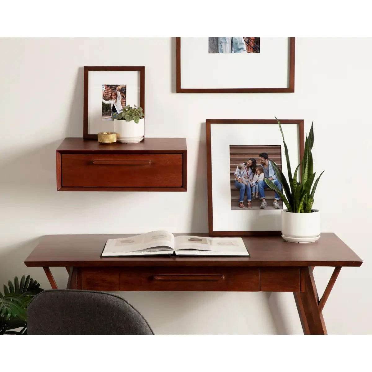 McCutcheon Wood Storage Shelf - Wall Mount - kateandlaurel