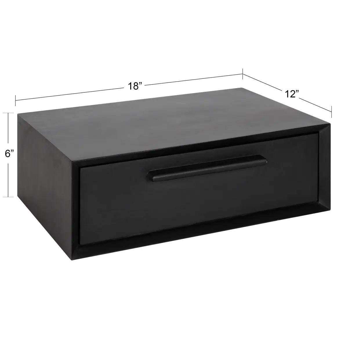 McCutcheon Wood Storage Shelf - Wall Mount - kateandlaurel