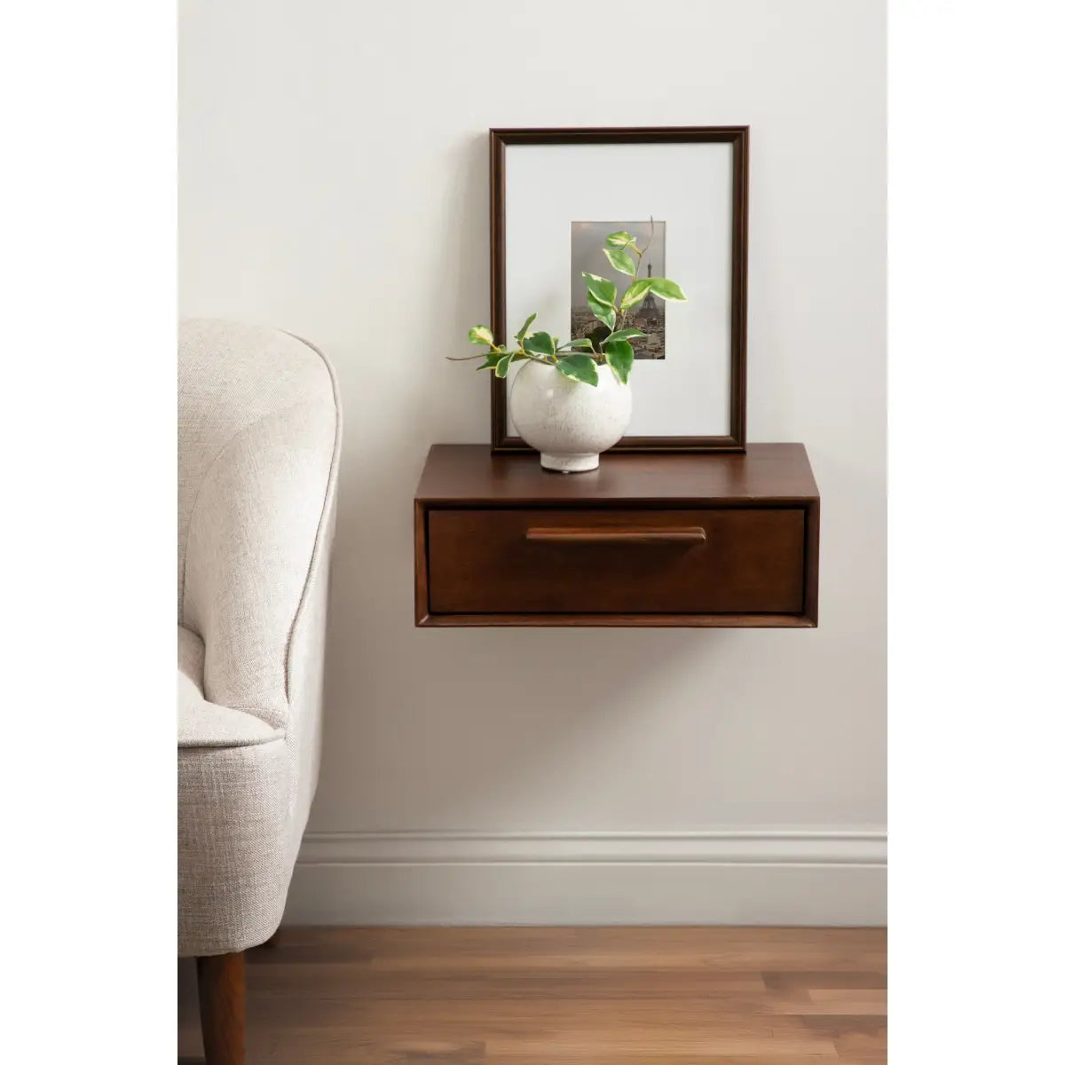 McCutcheon Wood Storage Shelf - Wall Mount - kateandlaurel