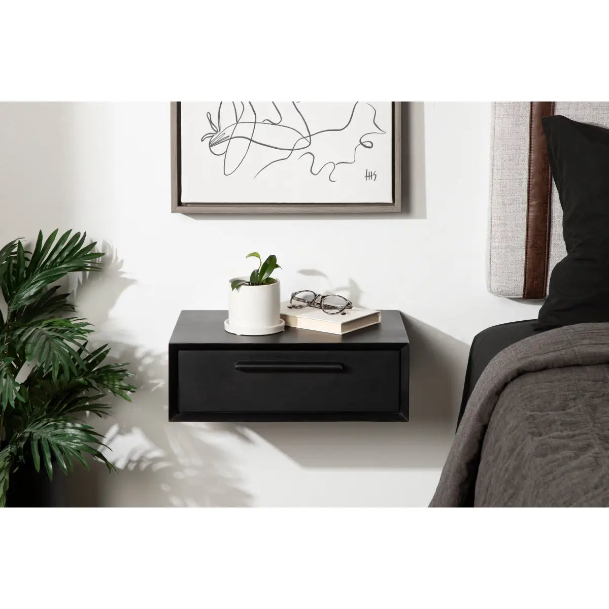 McCutcheon Wood Storage Shelf - Wall Mount - kateandlaurel