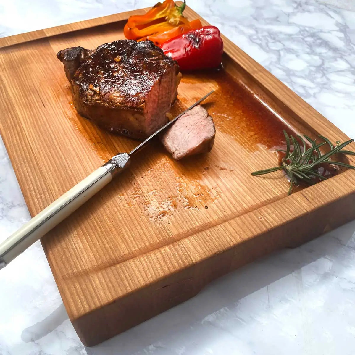 Meat Cutting Board or Charcuterie - Custom Personalized - Words with Boards LLC