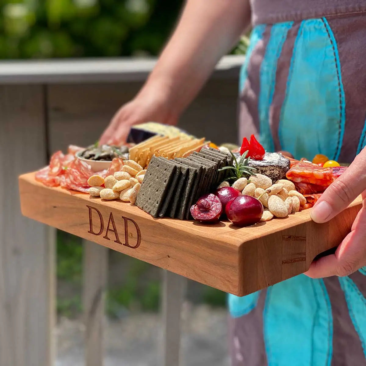 Meat Cutting Board or Charcuterie - Custom Personalized - Words with Boards LLC