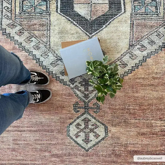 Medinah Washable Runner or Area Rug - Boutique Rugs