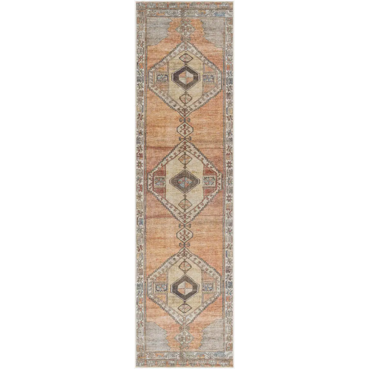 Medinah Washable Runner Rug - 2’7’’ x 7’3’’ Runner - Boutique Rugs