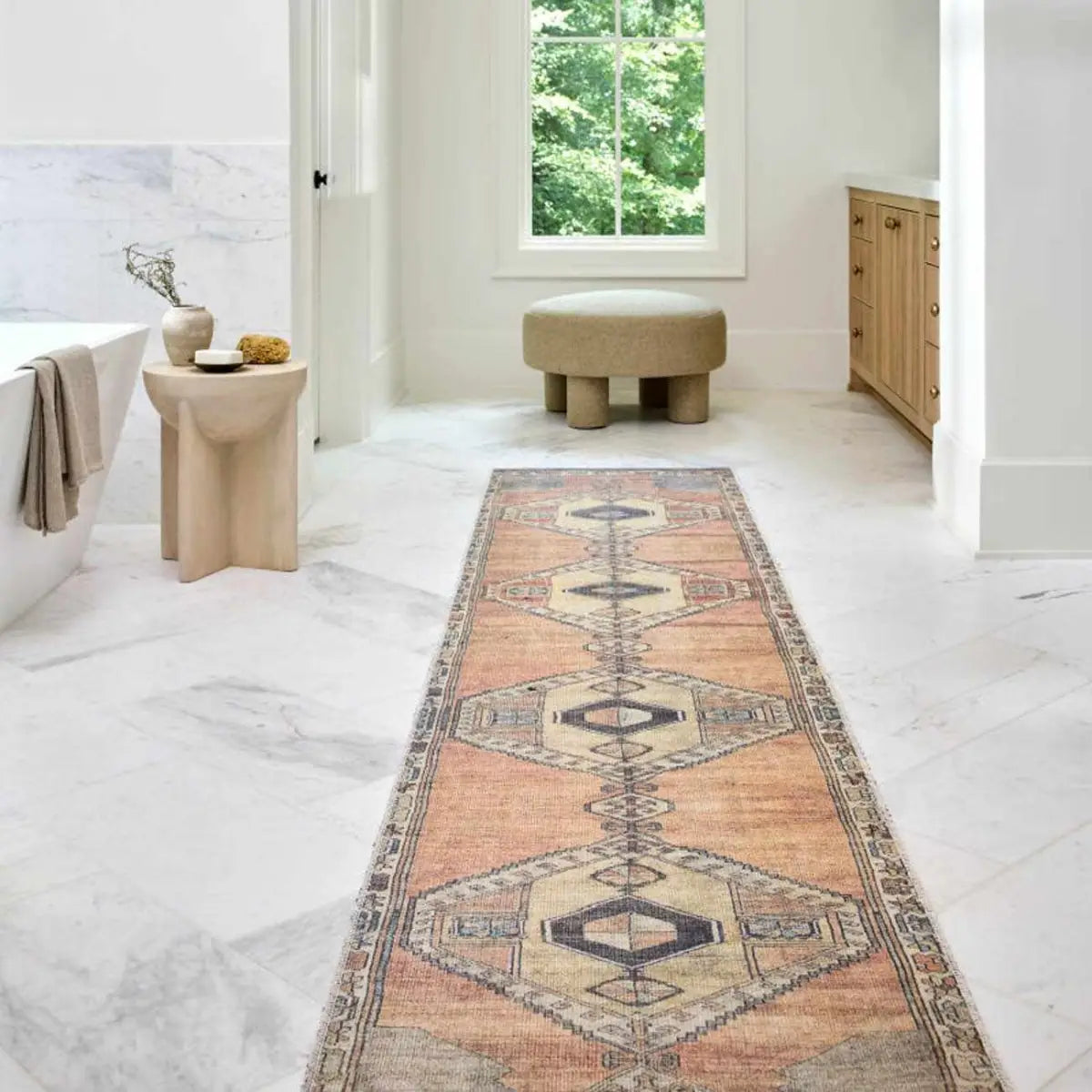 Medinah Washable Runner Rug - Boutique Rugs