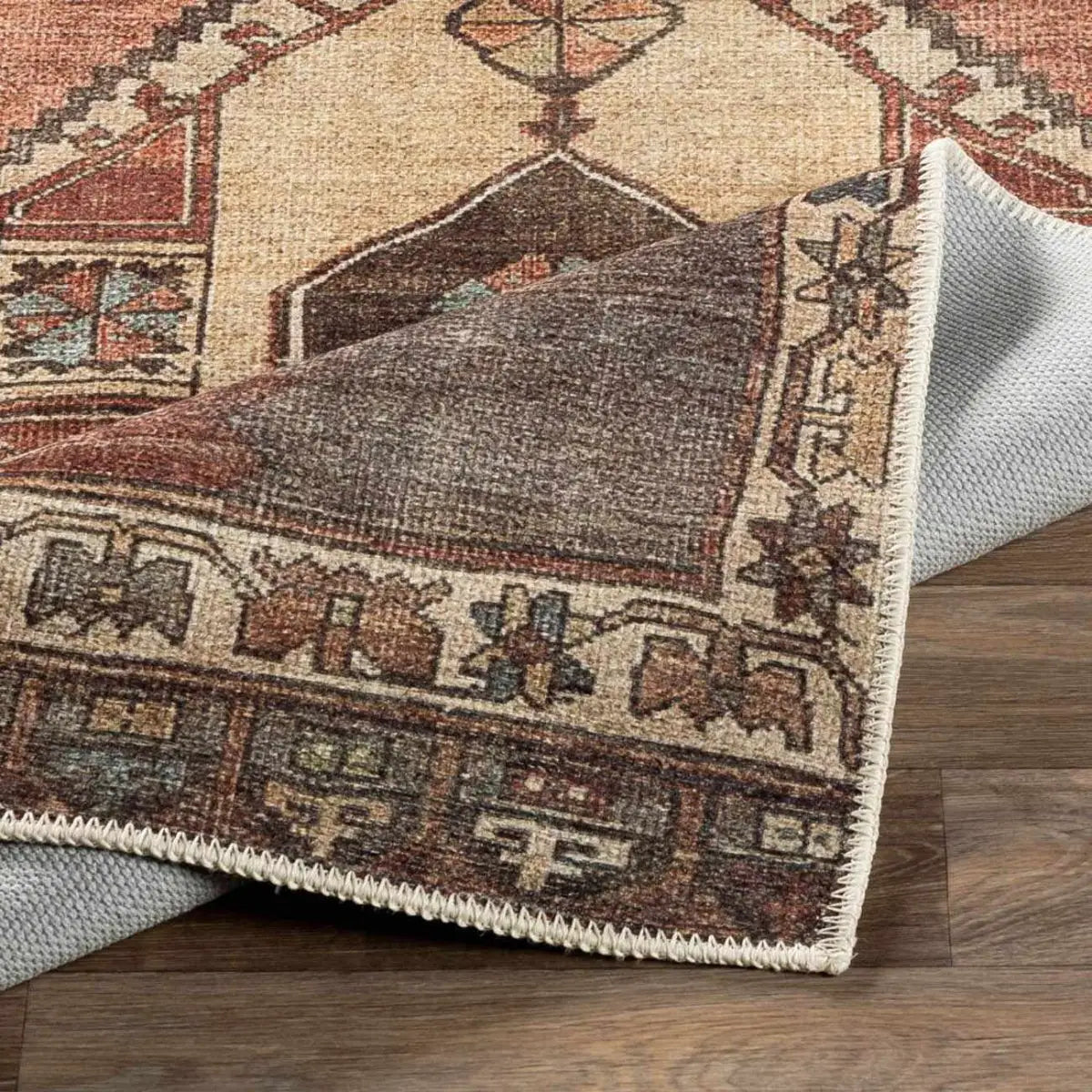 Medinah Washable Runner Rug - Boutique Rugs