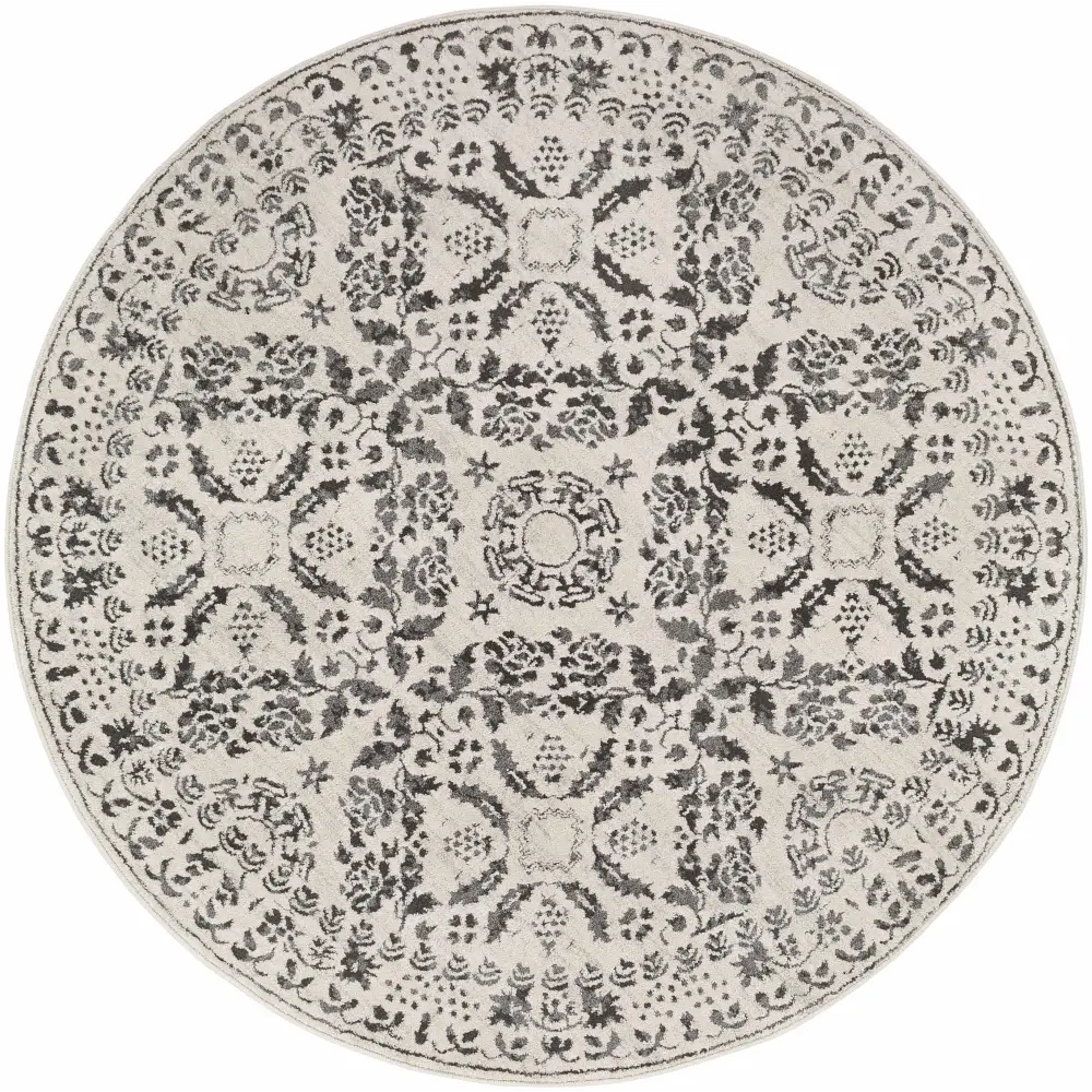 Megargel Area Rug - 5’3’’ Round - Boutique Rugs