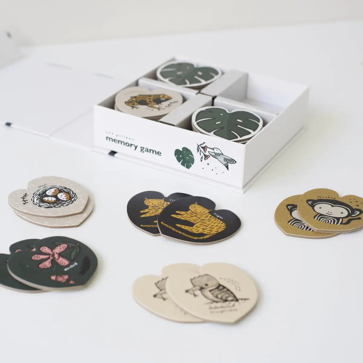 Memory Game - Jungle - Wee Gallery