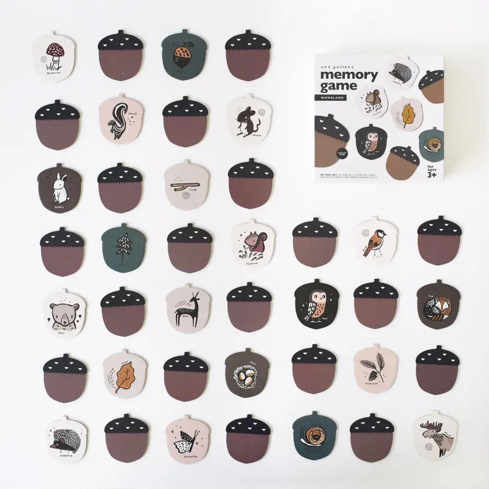 Memory Game - Woodland - Wee Gallery