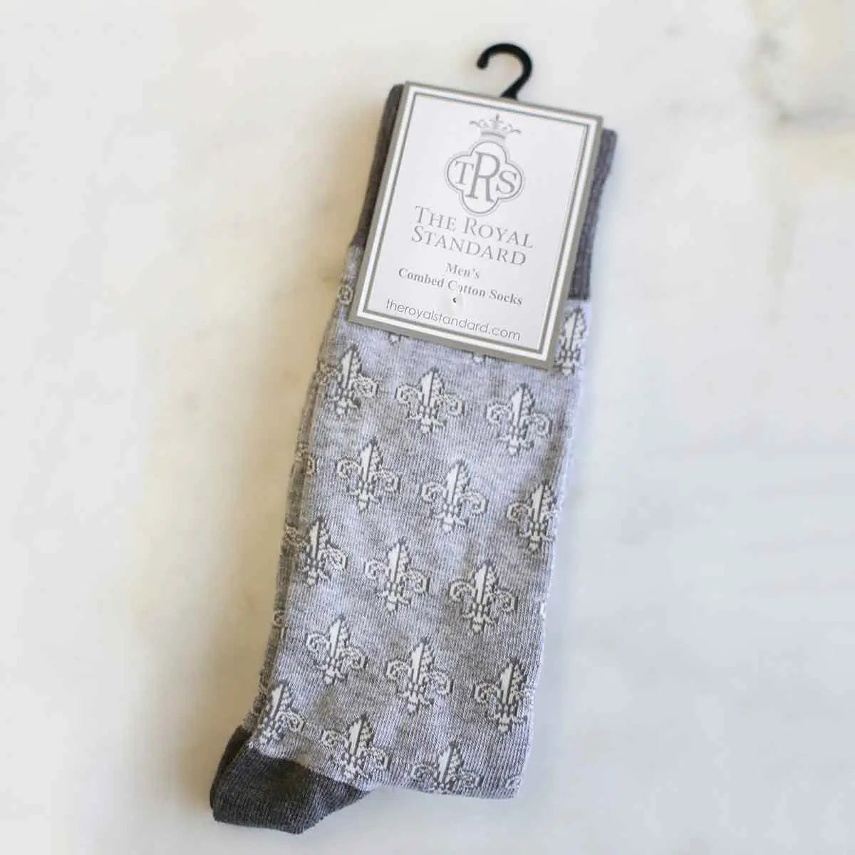 Mens Fleur de Lis Socks - The Royal Standard