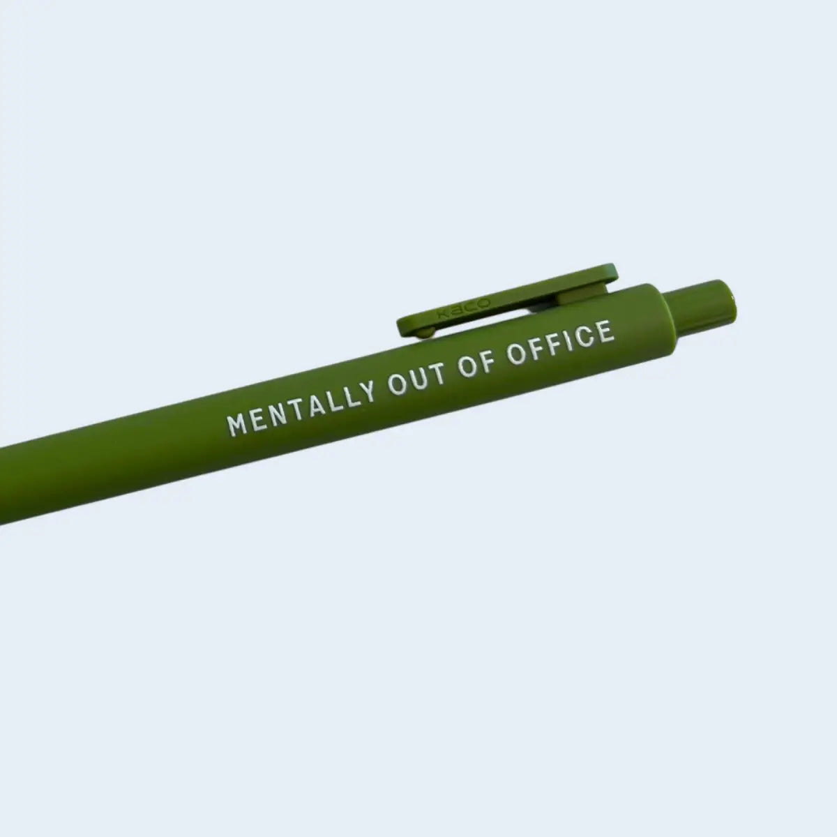 Gel Pen - Mentally Out Of Office - Coworker Gift - Just Follow Your Art