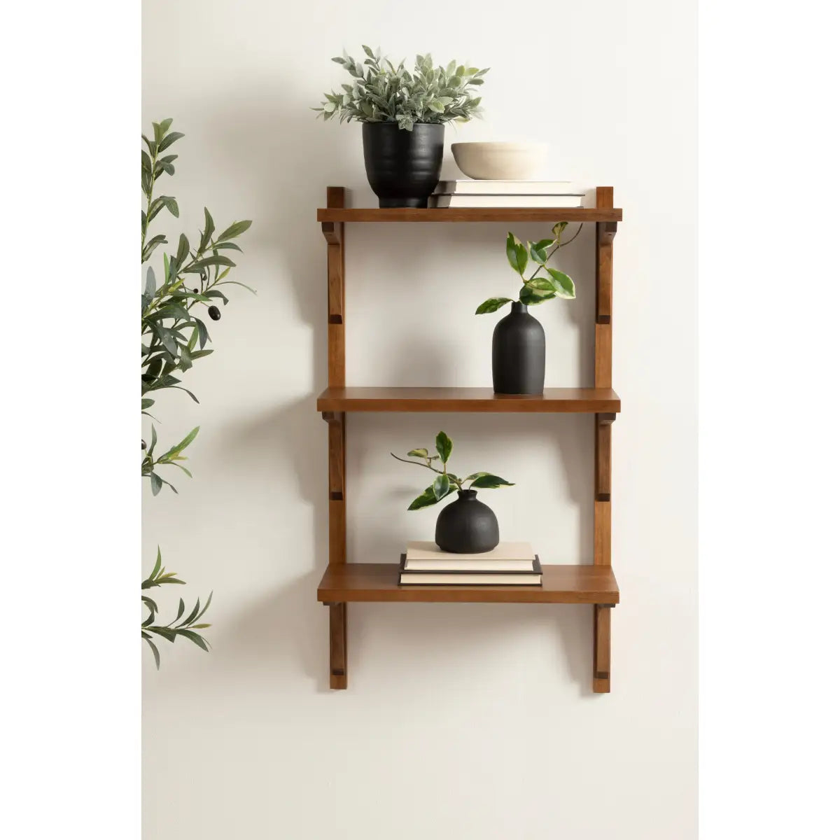 Meridien Wood Wall Shelf - Modern and Minimal - kateandlaurel