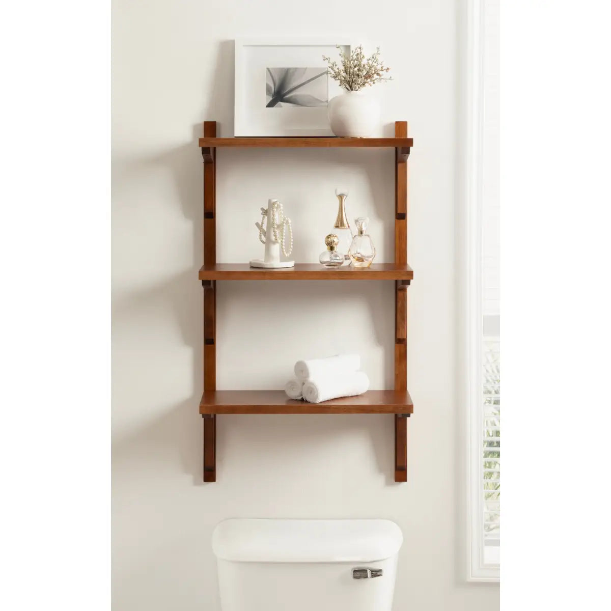 Meridien Wood Wall Shelf - Modern and Minimal - kateandlaurel