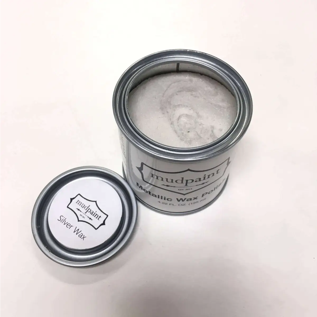 Metallic Wax Polish - Silver and Gold - Silver - MudPaint