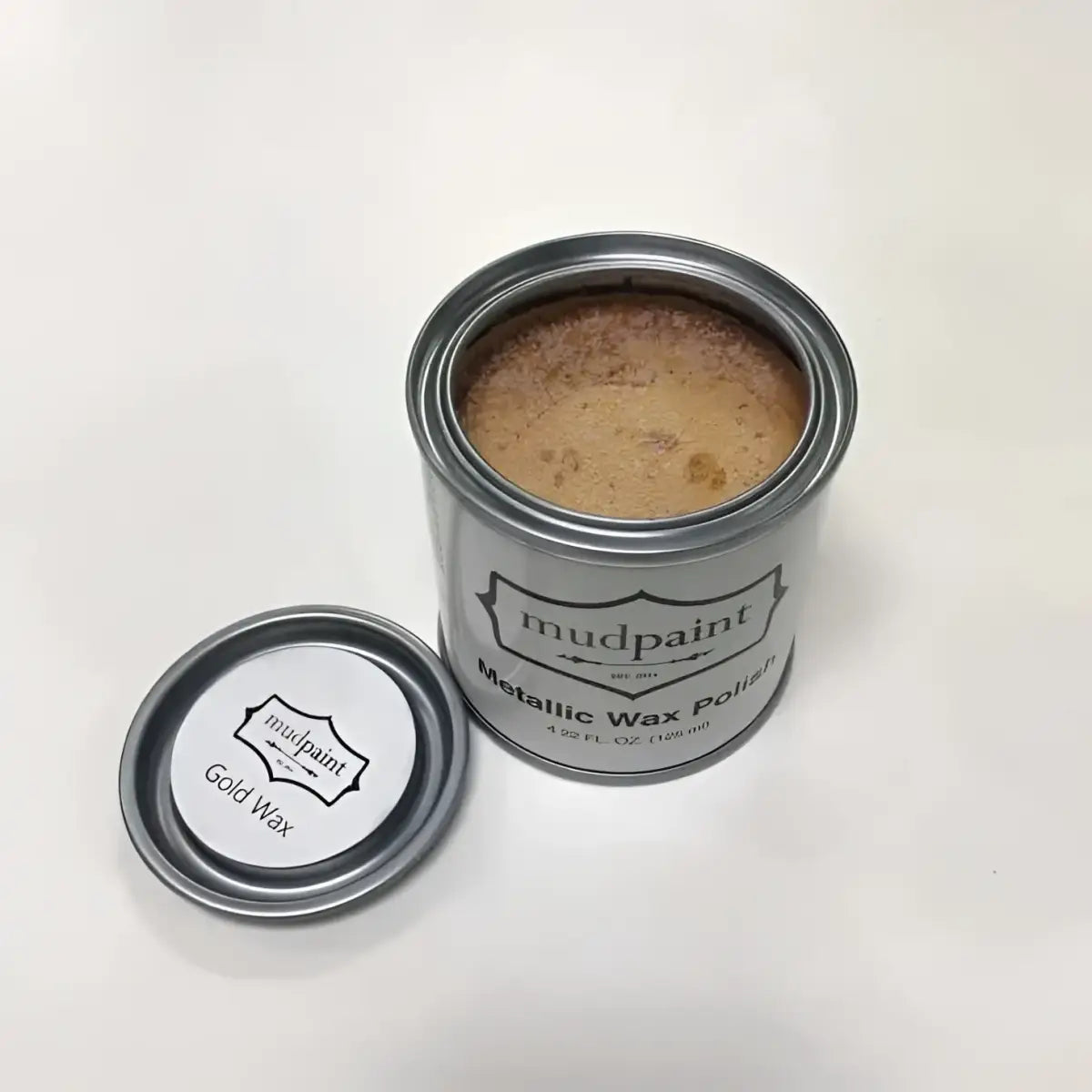 Metallic Wax Polish - Silver and Gold - Gold - MudPaint
