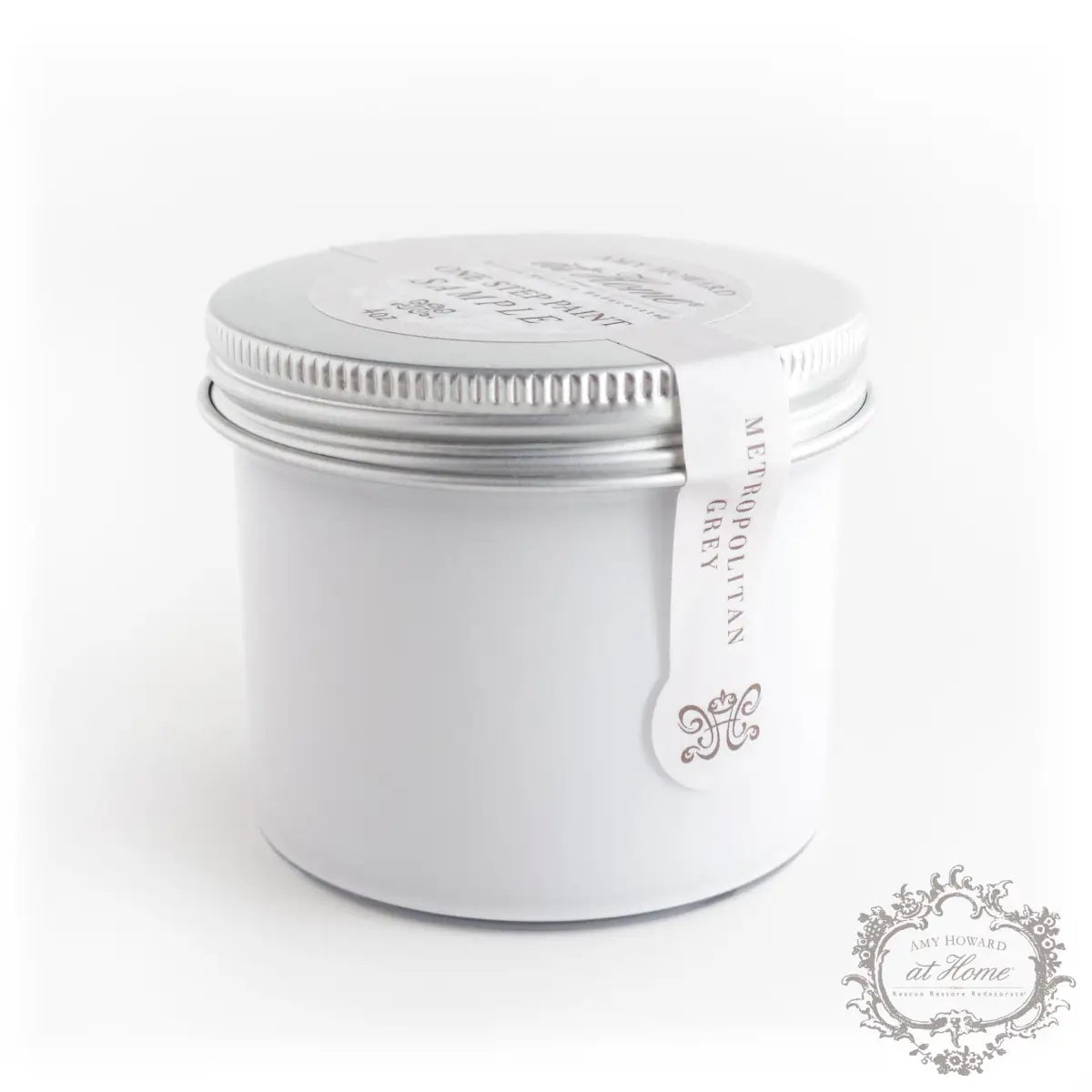 Metropolitan Grey - One Step Paint - 4oz Sample - Amy Howard At Home