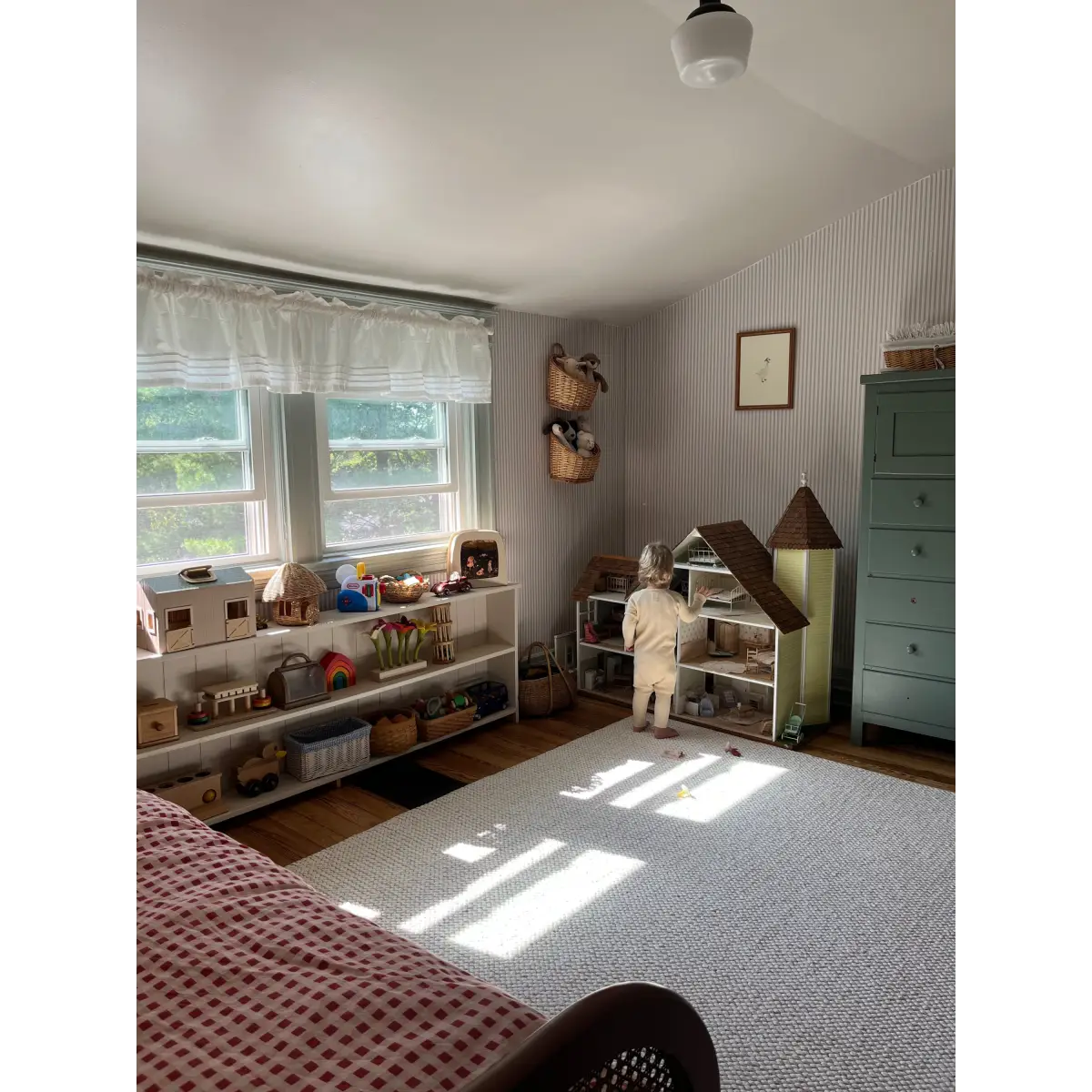 Meyer Wallpaper - Neutral Stripes - Loomwell Home Goods
