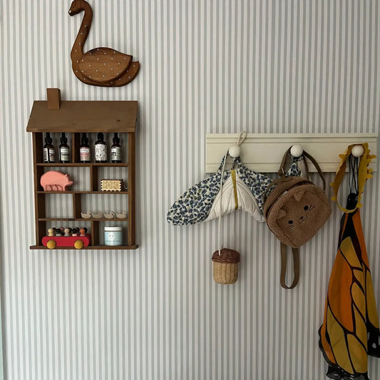 Meyer Wallpaper - Neutral Stripes - Loomwell Home Goods
