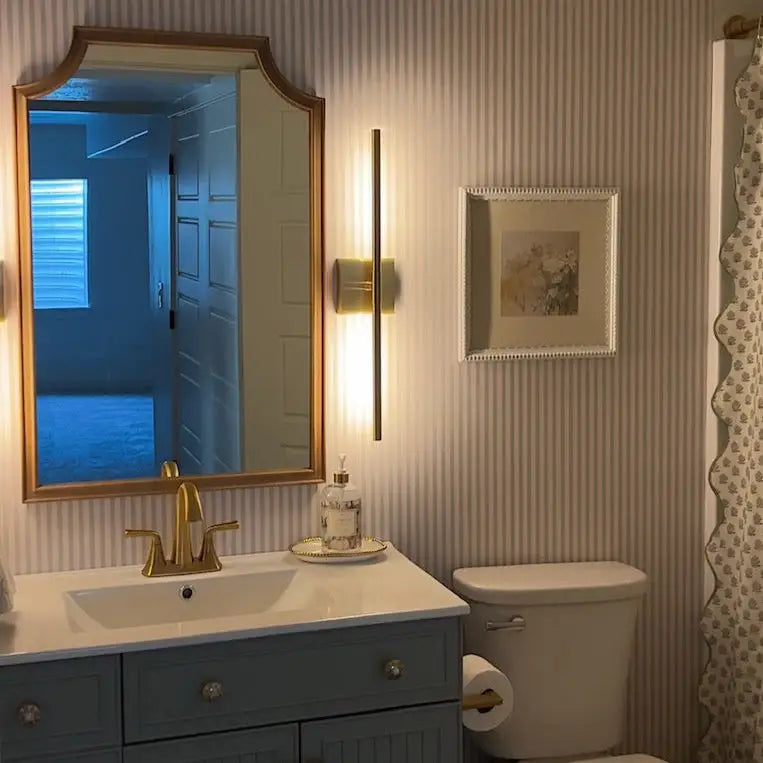 Meyer Wallpaper - Neutral Stripes - Loomwell Home Goods