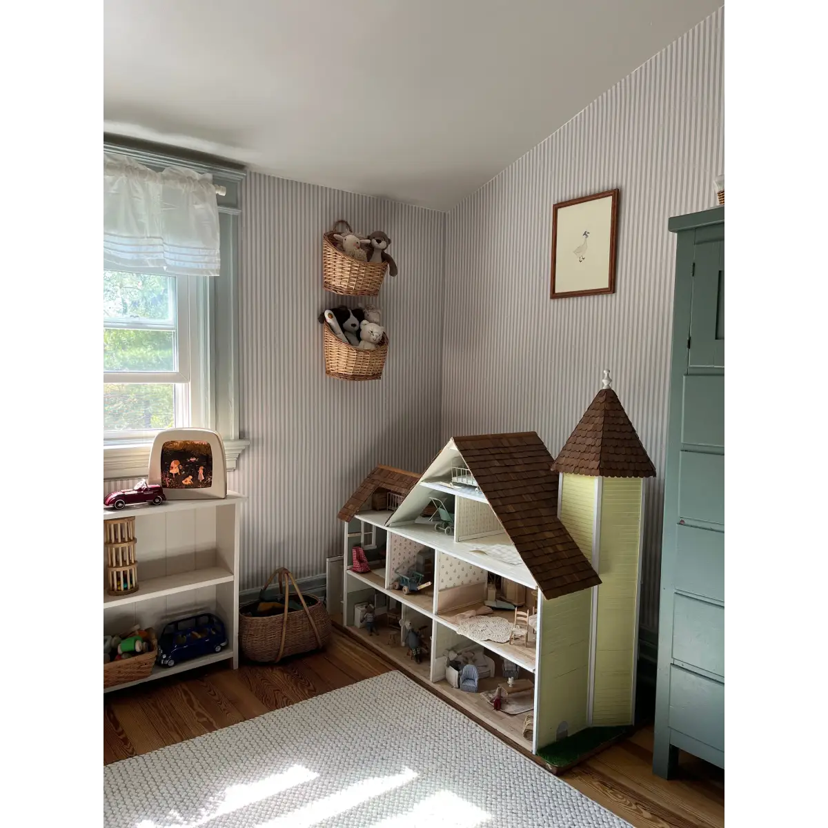 Meyer Wallpaper - Neutral Stripes - Loomwell Home Goods