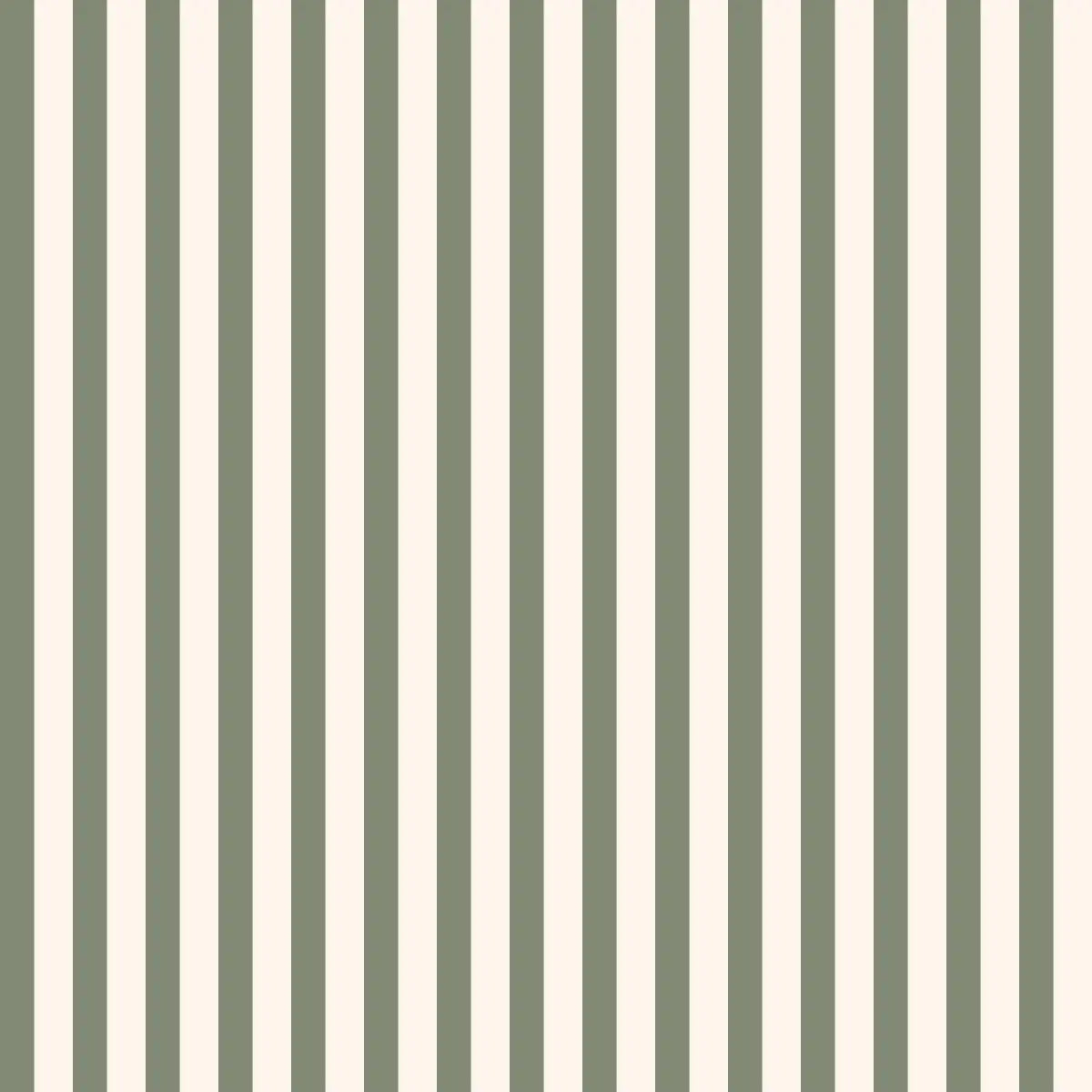 Meyer Wallpaper - Neutral Stripes - Sample 1 foot by 1 foot / Forest Green - Loomwell Home Goods