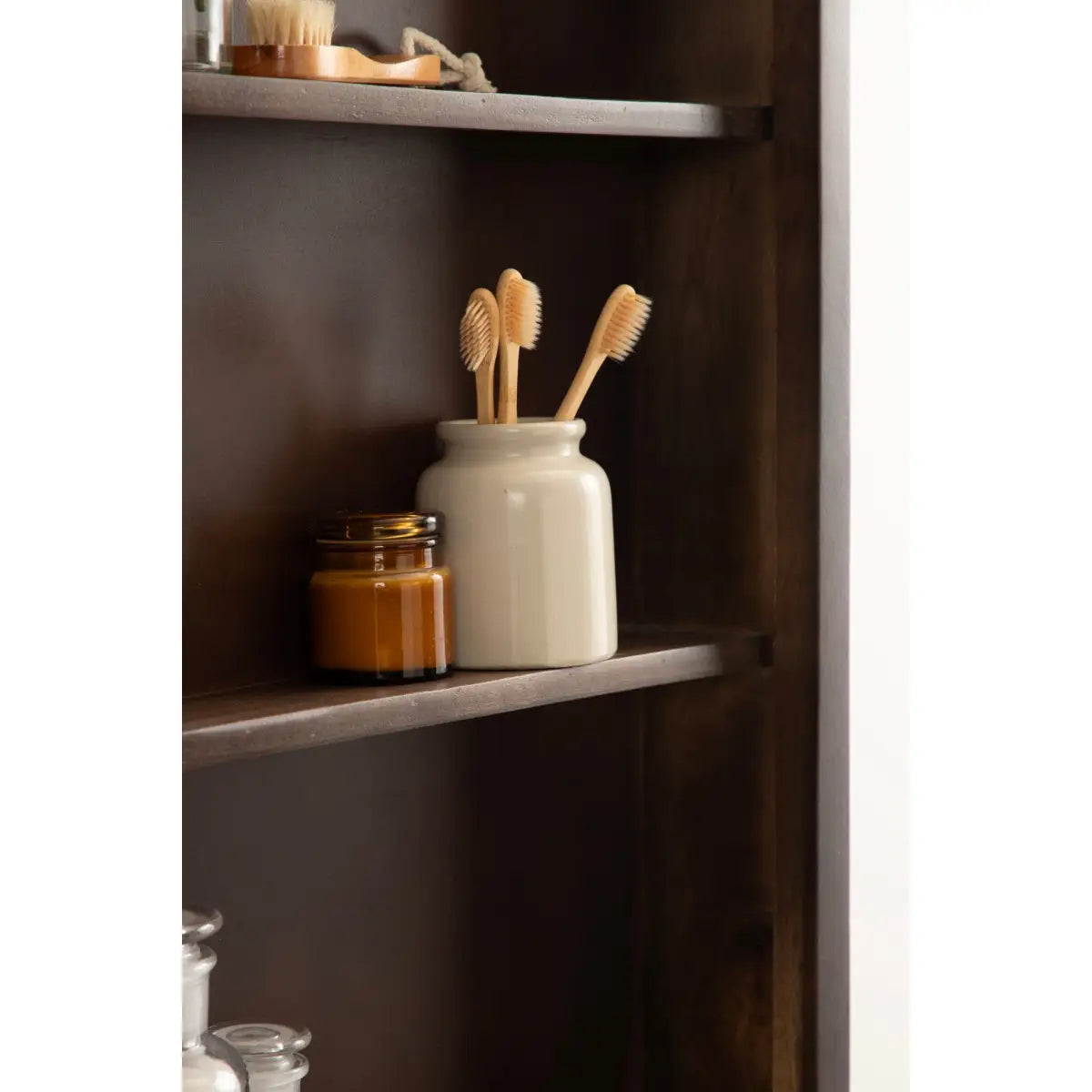 Mezzeta Bathroom Cabinet with Mirror - kateandlaurel