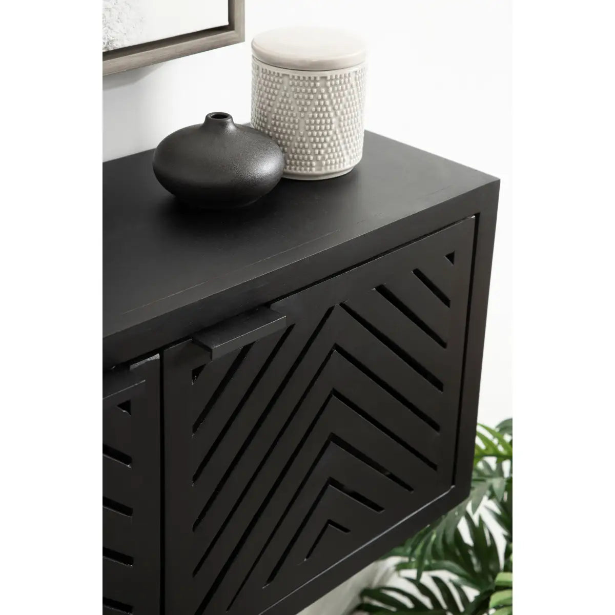 Mezzeta Floating Wood Cabinet - Wall Mount - kateandlaurel